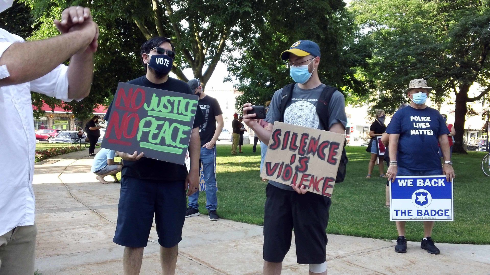 Black Lives Matter protesters educate, march in downtown Baraboo